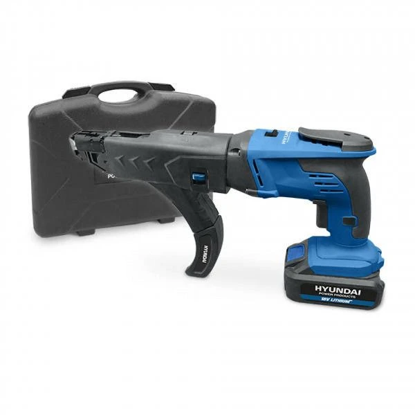 Hyundai 56140 18V Li-ion Accu Bandschroefmachine Set (2x 4,0Ah) In Koffer - 17,5Nm 3 Hyundai 56140 18V Li-ion Accu Bandschroefmachine Set (2x 4,0Ah) In Koffer - 17,5Nm