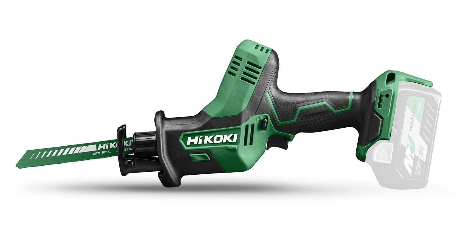 HiKOKI CR18DAW2Z 18V Li-Ion Accu Reciprozaag Body In HSC - 50mm 4 HiKOKI CR18DAW2Z 18V Li-Ion Accu Reciprozaag Body In HSC - 50mm - Afbeelding 2