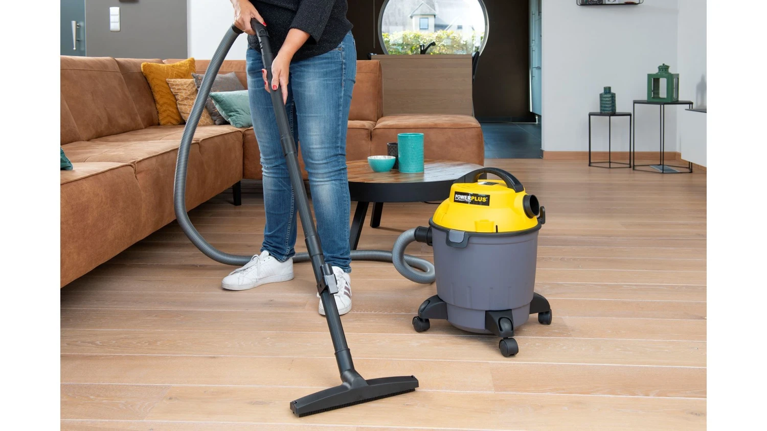 Powerplus POWX321 Bouwstofzuiger - Nat/Droog - 1000W - 18L 11 Powerplus POWX321 Bouwstofzuiger - Nat/Droog - 1000W - 18L - Afbeelding 9