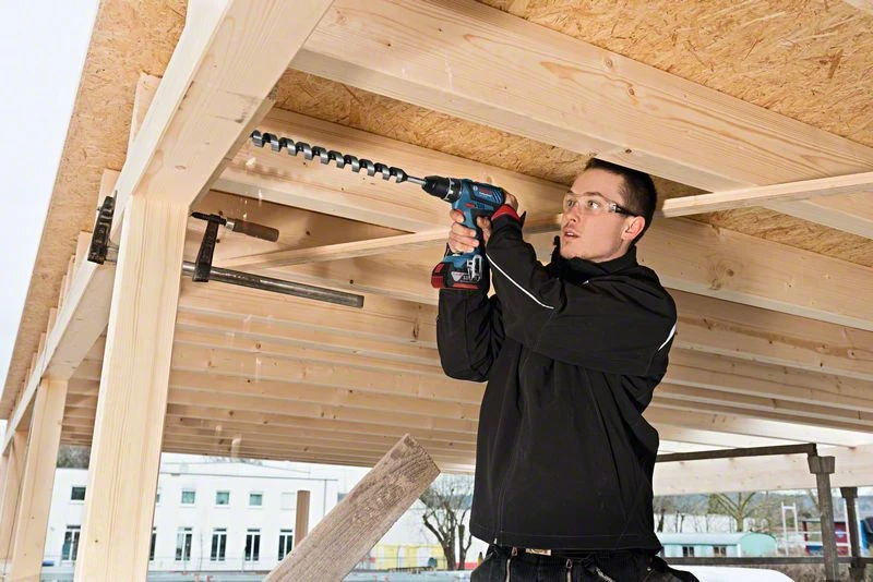 Bosch GSR 18V-28 18V Li-Ion Accu Boor-/schroefmachine Body In L-Boxx - 06019H4108 6 Bosch GSR 18V-28 18V Li-Ion Accu Boor-/schroefmachine Body In L-Boxx - 06019H4108 - Afbeelding 4