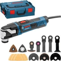 Bestsellers 11 Bosch GOP 55-36 Multitool + 35 Delige Accessoireset In L-Boxx - 550W - 0601231101