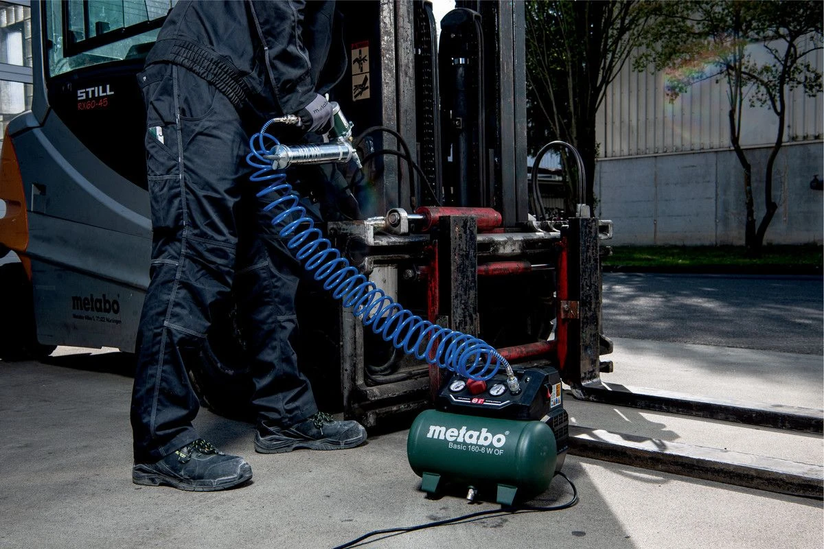 Metabo Basic 160-6 W OF Compressor - 8 Bar - 6L - 55 L/min 7 Metabo Basic 160-6 W OF Compressor - 8 Bar - 6L - 55 L/min - Afbeelding 5
