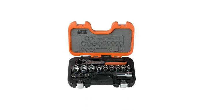 Bahco S140T 14-delige Doorsteek Doppenset 3 Bahco S140T 14-delige Doorsteek Doppenset