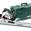 Metabo KS 55 FS Cirkelzaag En Geleiderail (1600mm) In Koffer - 1200W - 160mm - 691064000 1 Metabo KS 55 FS Cirkelzaag En Geleiderail (1600mm) In Koffer - 1200W - 160mm - 691064000 -Beste Gereedschaps Winkel 29464680586e963dd9ab17efd0a57008