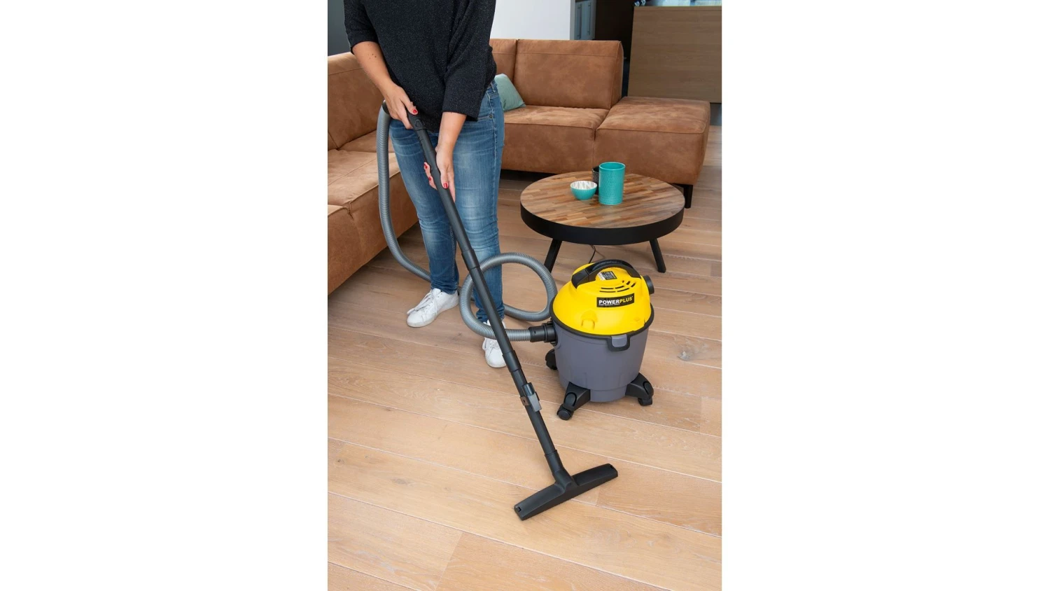 Powerplus POWX321 Bouwstofzuiger - Nat/Droog - 1000W - 18L 9 Powerplus POWX321 Bouwstofzuiger - Nat/Droog - 1000W - 18L - Afbeelding 7