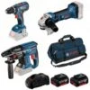 Bosch 3 Toolkit 18V Li-Ion Accu 3-delige Combiset (2x 5.0Ah Accu) In Tas - 0615990M0W -Beste Gereedschaps Winkel 43de77612bbddd7991cd7aa8a52ee8ea