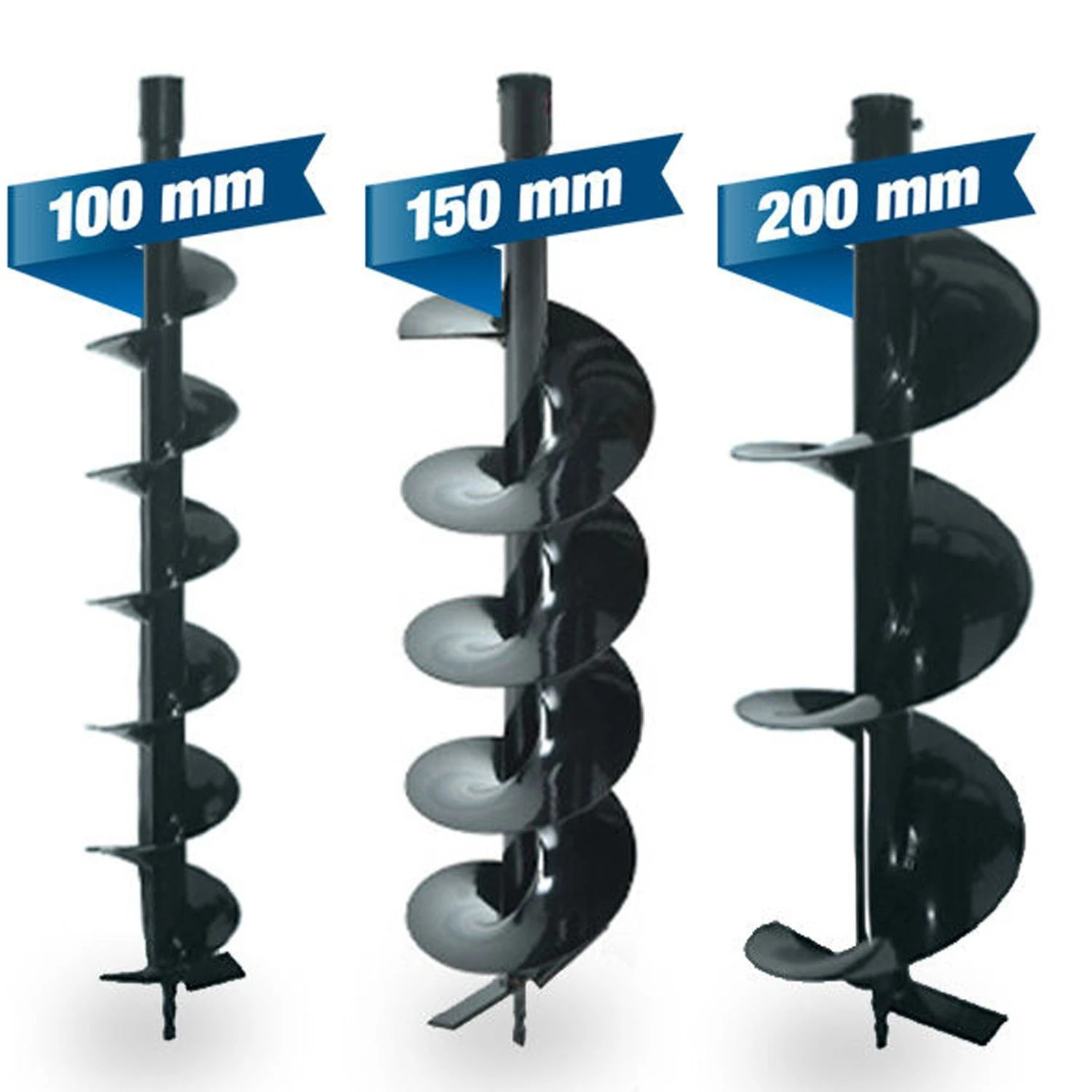 Hyundai 57344 Grondboorset - 52cc - 100/150/200mm 4 Hyundai 57344 Grondboorset - 52cc - 100/150/200mm - Afbeelding 2