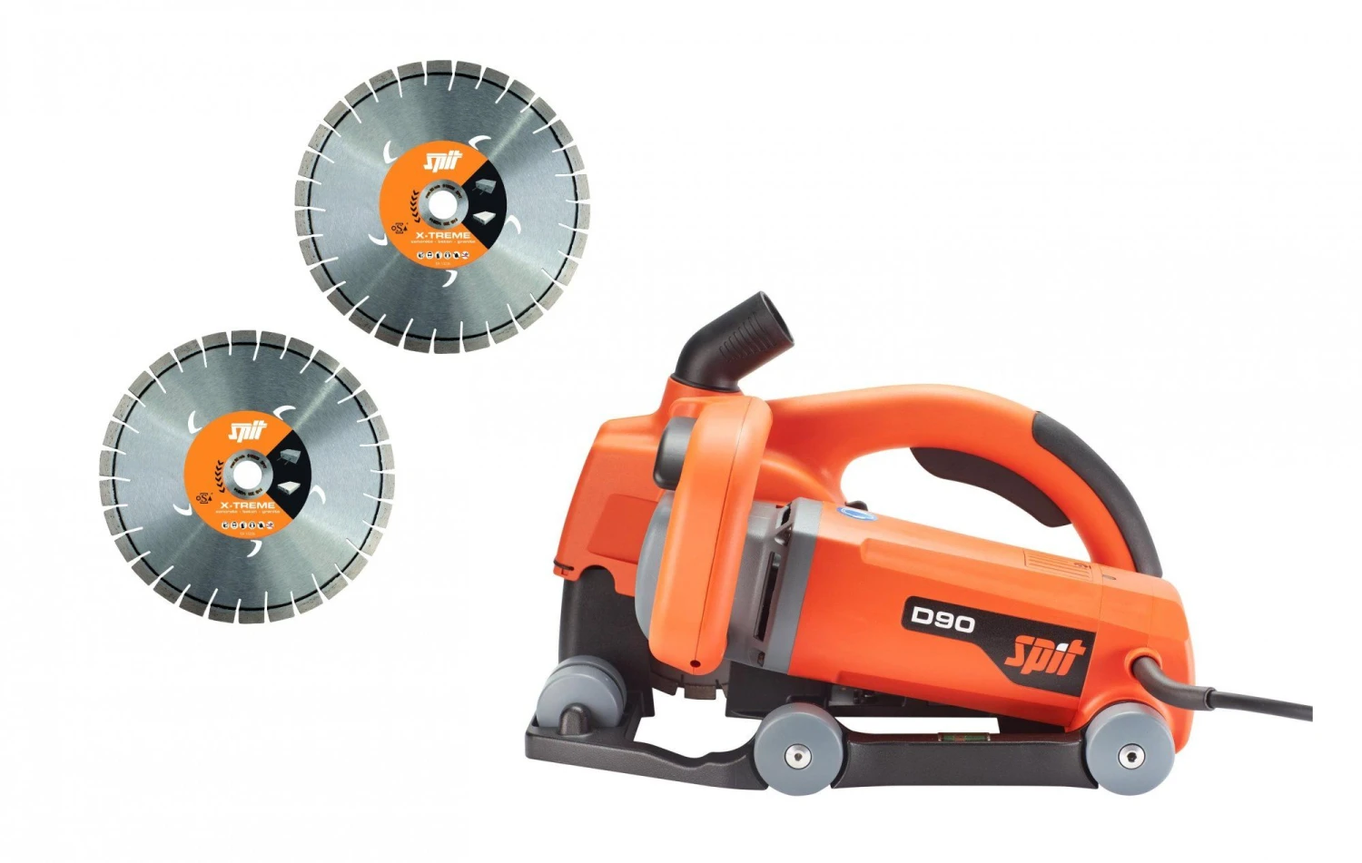 Spit D90 Sleuvenzaagmachine Set In Koffer - 2500W -150 Mm - Incl. 2 Diamantschijven - 811245 3 Spit D90 Sleuvenzaagmachine Set In Koffer - 2500W -150 Mm - Incl. 2 Diamantschijven - 811245