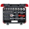Gedore RED R69013024 24-delige Dopsleutelset - 1/4'' En 1/2'' - 3300056 -Beste Gereedschaps Winkel 5f6c156422e20016d5f61536283f3658