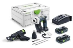 Festool DURADRIVE DWC 18-4500 HPC4,0 I-Plus 18V Li-Ion Bandschroefmachine Set (2x 4,0Ah) In Systainer - 14Nm - Koolborstelloos - 576502 11 Festool DURADRIVE DWC 18-4500 HPC4,0 I-Plus 18V Li-Ion Bandschroefmachine Set (2x 4,0Ah) In Systainer - 14Nm - Koolborstelloos - 576502 -Beste Gereedschaps Winkel 6519cb6e5a3a3962c7d90fb8d967129b