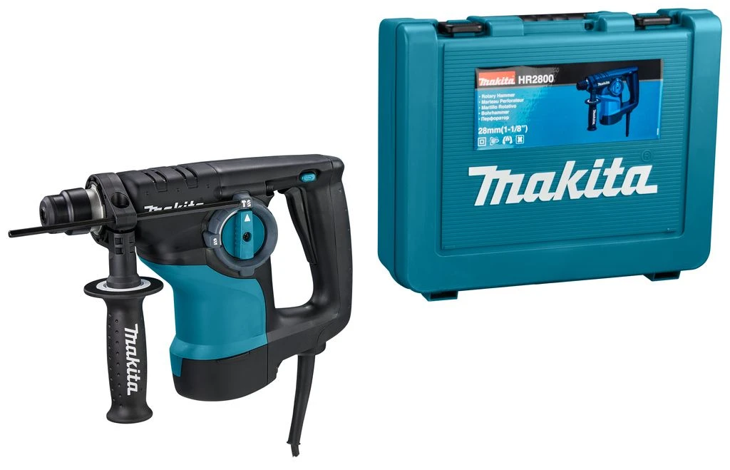 Makita HR2800 SDS-plus Boorhamer In Koffer - 800W - 2,8J 3 Makita HR2800 SDS-plus Boorhamer In Koffer - 800W - 2,8J