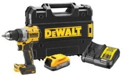 DeWALT DCD800E1T 18V Li-ion Accu Klopboormachine Set (18V XR G3 Powerstack Accu) In TSTAK Koffer