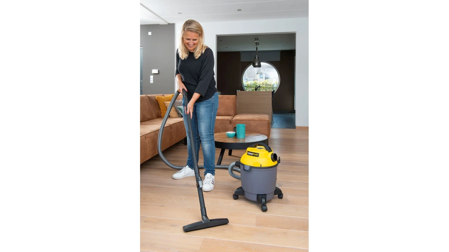 Powerplus POWX321 Bouwstofzuiger - Nat/Droog - 1000W - 18L 10 Powerplus POWX321 Bouwstofzuiger - Nat/Droog - 1000W - 18L - Afbeelding 8