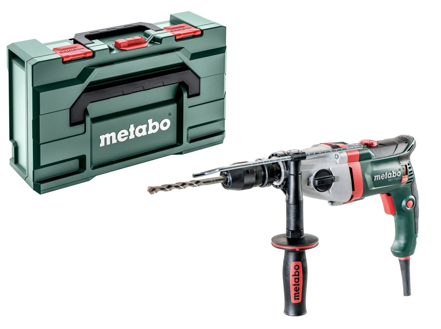 Metabo SBEV 1300-2 Klopboormachine Met Snelspanboorhouder Futuro Top In MetaBOX - 1300W - 600785500 3 Metabo SBEV 1300-2 Klopboormachine Met Snelspanboorhouder Futuro Top In MetaBOX - 1300W - 600785500