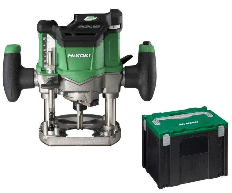 HiKOKI M3612DAWPZ Accu Bovenfreesmachine - 36 V / 2 X 2.5 Ah MULTI-VOLT / HSC IV Koffer 4 HiKOKI M3612DAWPZ Accu Bovenfreesmachine - 36 V / 2 X 2.5 Ah MULTI-VOLT / HSC IV Koffer - Afbeelding 2
