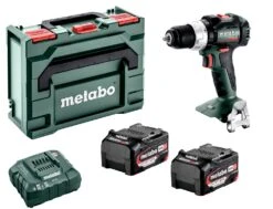 Metabo BS 18 LT BL 18V Li-Ion Accu Boor-/schroefmachine Set (2x 4,0Ah Li-Power Accu) In MetaBOX - Koolborstelloos - 602325500