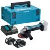 Makita DGA452RTJ 18V Li-ion Accu Haakse Slijper Set (2x 5.0Ah Accu) In Mbox - 115mm -Beste Gereedschaps Winkel 8c7f15362b1ccddede58764c93b57362