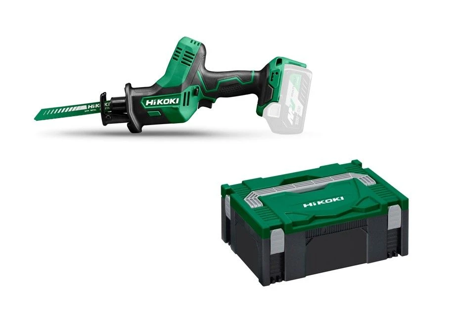 HiKOKI CR18DAW2Z 18V Li-Ion Accu Reciprozaag Body In HSC - 50mm 3 HiKOKI CR18DAW2Z 18V Li-Ion Accu Reciprozaag Body In HSC - 50mm