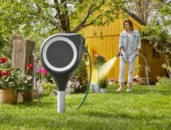 Gardena Tuin Slangenbox 15 RollUp S Tuinslanghaspel - 15m - Wit - 18606-20 -Beste Gereedschaps Winkel 8d6b8a17746a8d3f57faacf5b127915a