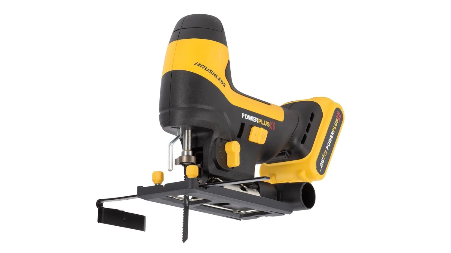 Powerplus POWXB50020 20V Li-Ion Accu Decoupeerzaag Set (1x 2.0Ah Accu) In Koffer - Koolborstelloos 6 Powerplus POWXB50020 20V Li-Ion Accu Decoupeerzaag Set (1x 2.0Ah Accu) In Koffer - Koolborstelloos - Afbeelding 4