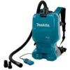 Makita DVC665ZU 2x18V Li-Ion Rugstofzuiger Body Incl. Accessoires - 1800L/min - 110mbar - Koolborstelloos