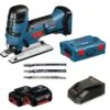 Bosch GST 18 V-LI S 18V Li-Ion Accu Decoupeerzaag Set (2x 5.0Ah Accu) In L-Boxx - T-greep - Variabel - 06015A5104 -Beste Gereedschaps Winkel 981069909aaabb53e30f16d68c88e609