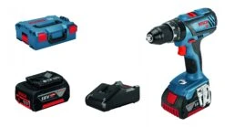 Bosch GSB 18V-28 18V Li-ion Accu Schroefklopboormachine Set (2x4.0Ah) In L-Boxx