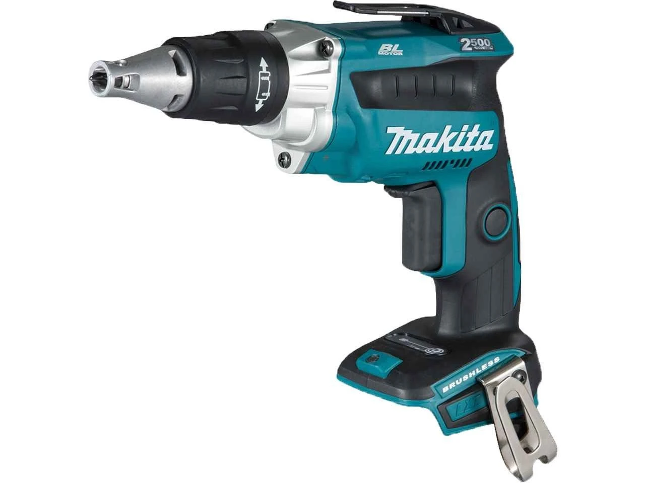 Makita DFS250Y1J 18V Li-Ion Accu Gipsschroefmachine (1x 1,5Ah Accu) In Mbox 4 Makita DFS250Y1J 18V Li-Ion Accu Gipsschroefmachine (1x 1,5Ah Accu) In Mbox - Afbeelding 2