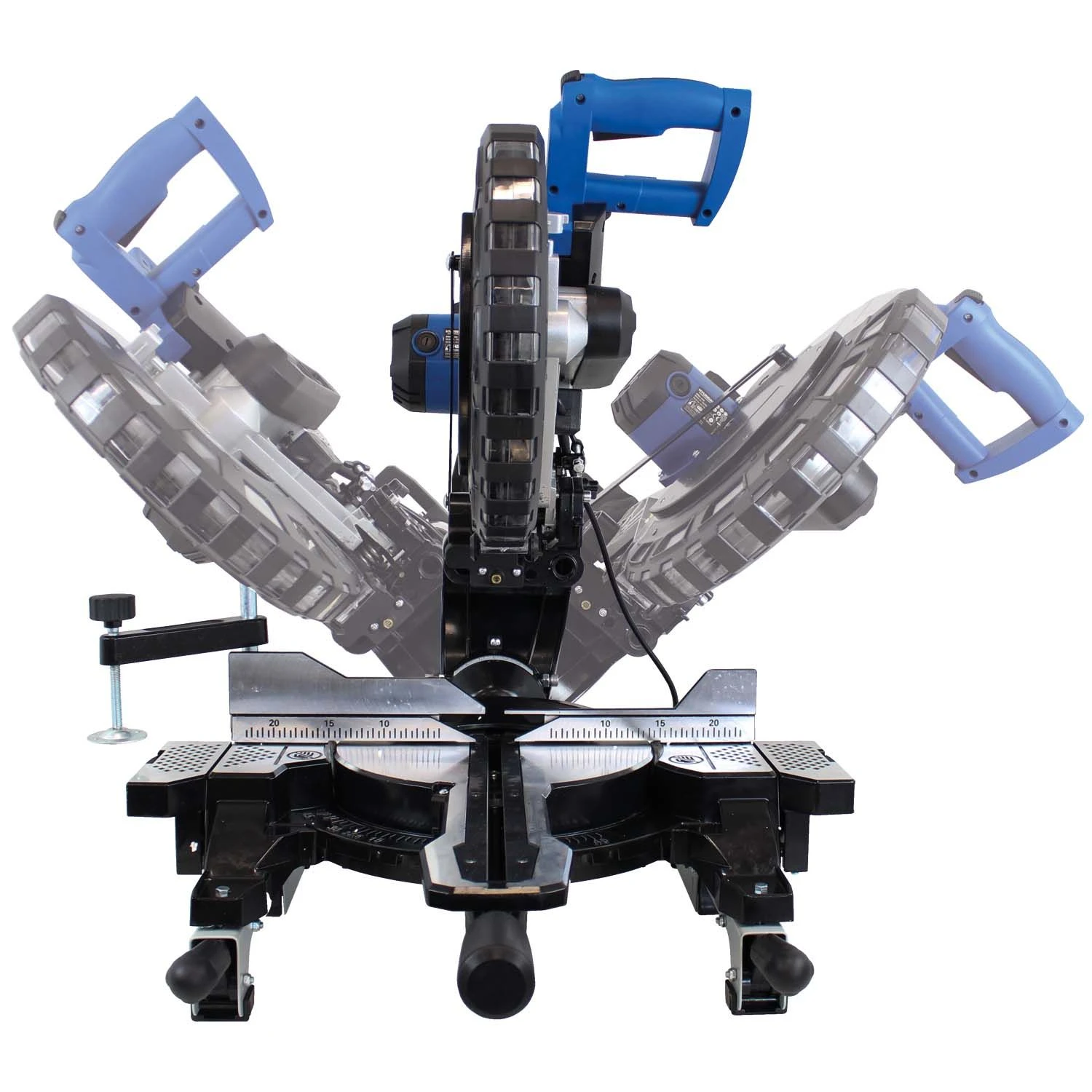 Hyundai 56256 Radiaal Afkortzaag - 1800W - 305mm (2x 45°) 4 Hyundai 56256 Radiaal Afkortzaag - 1800W - 305mm (2x 45°) - Afbeelding 2