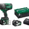 HiKOKI WR36DBWRZ 18/36V MultiVolt Li-Ion Accu Slagmoersleutel Set (2x 2,5Ah Accu) In HSC - 1130Nm - 1/2" - Koolborstelloos -Beste Gereedschaps Winkel a285c4aad0fae29f25b166479ff01a68