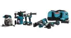 Makita DLX7020TX1 18V Li-ion Accu 7-delige Combiset (2x 5.0Ah Accu) In Tas