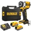 DeWALT DCF921E2T 18V Li-ion XR Accu Slagmoersleutel Set (2x Powerstack Accu) Met Frictiering - 1/2” In TSTAK Koffer -Beste Gereedschaps Winkel b01c3d7e5c829d19b1d3688cb626e822