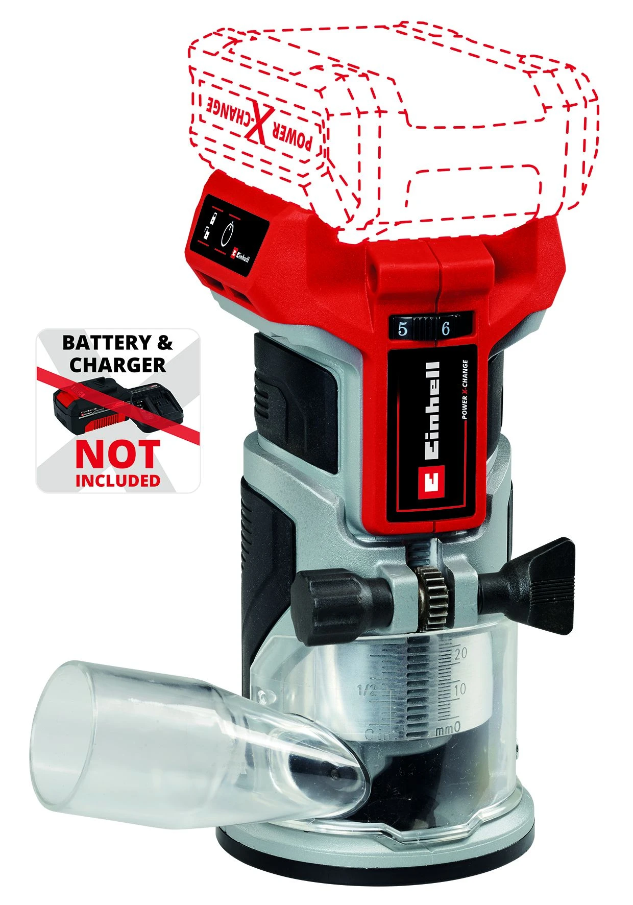 Einhell TP-ET 18 Li BL Solo Accu Kantenfrees Power X-Change 3 Einhell TP-ET 18 Li BL Solo Accu Kantenfrees Power X-Change