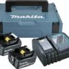 Makita 197624-2 18V Li-ion Accu Starterset (2x 5.0Ah) + Lader In Mbox -Beste Gereedschaps Winkel d68a6e432e2692ba2bce5106f0b7d943