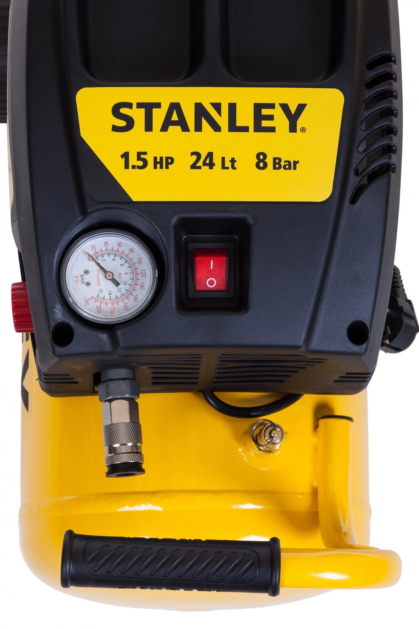 Stanley B6CC304STN003 Compressor - Olievrij - 8bar - 1100W 7 Stanley B6CC304STN003 Compressor - Olievrij - 8bar - 1100W - Afbeelding 5