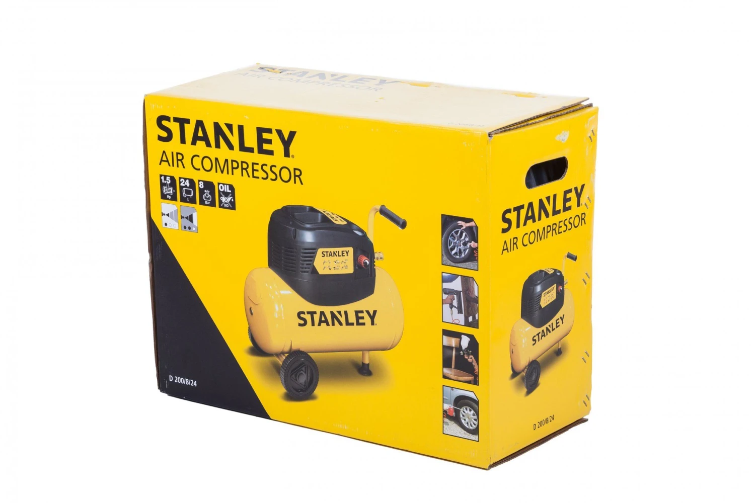 Stanley B6CC304STN003 Compressor - Olievrij - 8bar - 1100W 8 Stanley B6CC304STN003 Compressor - Olievrij - 8bar - 1100W - Afbeelding 6