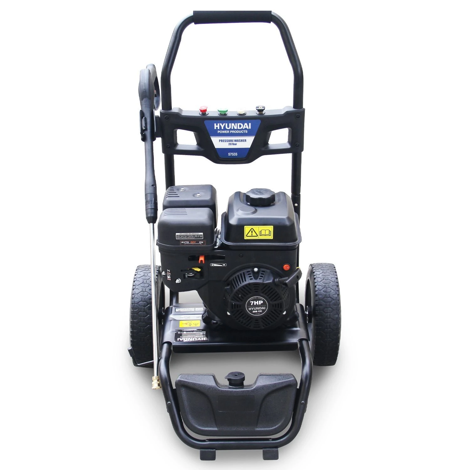 Hyundai 57535 Benzine Hogedrukreiniger Koud Water - 4-takt - 207 Bar 4 Hyundai 57535 Benzine Hogedrukreiniger Koud Water - 4-takt - 207 Bar - Afbeelding 2