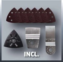 Einhell TE-MG 200 CE Multitool + 9 Delige Accessoireset In Koffer - 200W - 4465040 13 Einhell TE-MG 200 CE Multitool + 9 Delige Accessoireset In Koffer - 200W - 4465040 -Beste Gereedschaps Winkel e9fda4929a92f1e14e5074cdd3babb39