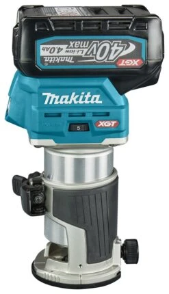 Makita RT001GM207 XGT 40V Max Li-ion Accu Boven- En Kantenfrees Set (2x 4,0Ah) In Mbox - 89 X 89 Mm - Koolborstelloos -Beste Gereedschaps Winkel eb7871329dc2a426056c804ed2356b42