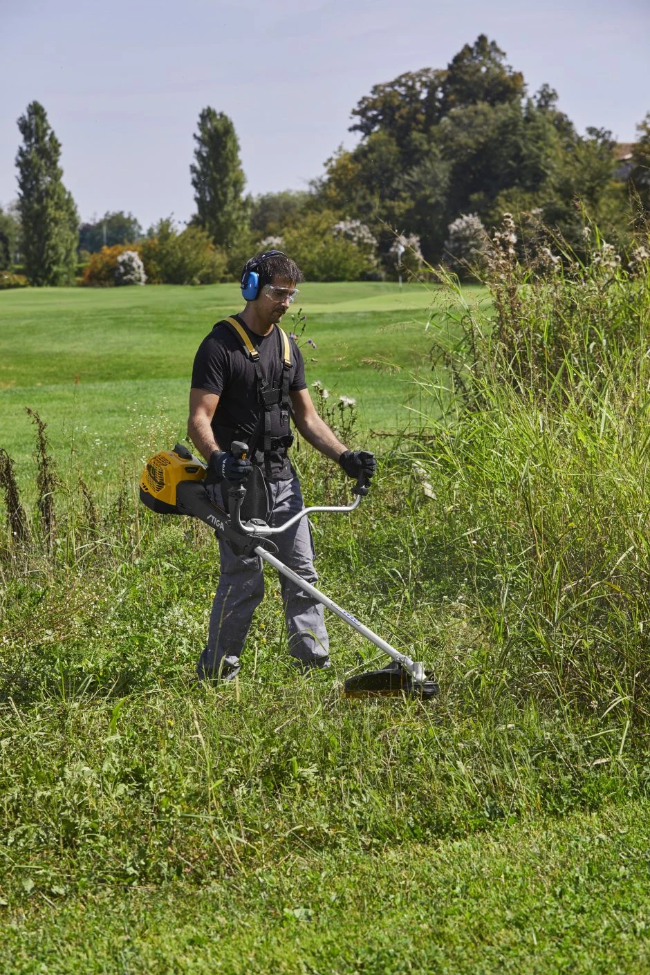 Stiga BC 760 B Benzine Bosmaaier - 52,8cc - 1,7kW - 2-takt - 45cm 13 Stiga BC 760 B Benzine Bosmaaier - 52,8cc - 1,7kW - 2-takt - 45cm - Afbeelding 11