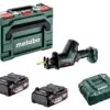 Metabo SSE 18 LTX BL Compact 18V Li-Ion Accu Reciprozaag Set (2x 2,0Ah Li-Power) In MetaBox - 16mm - Koolborstelloos - 602366500 -Beste Gereedschaps Winkel ff437c119e6d608ed4c9b465795e8f0a